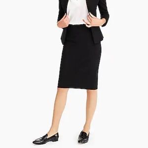 4Tall Black No.2 Pencil® skirt in stretch twill
